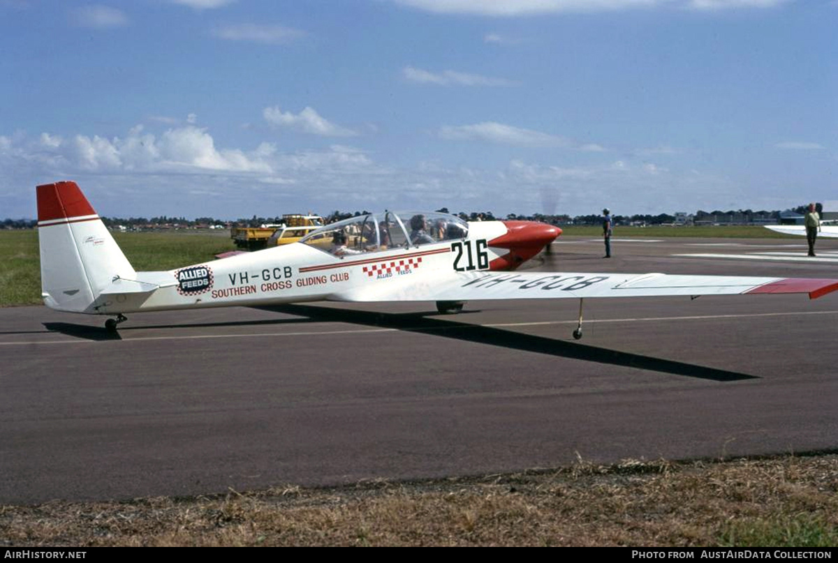 Aircraft Photo of VH-GCB | Sportavia-Pützer RF-5B Sperber | Southern Cross Gliding Club | AirHistory.net #816150