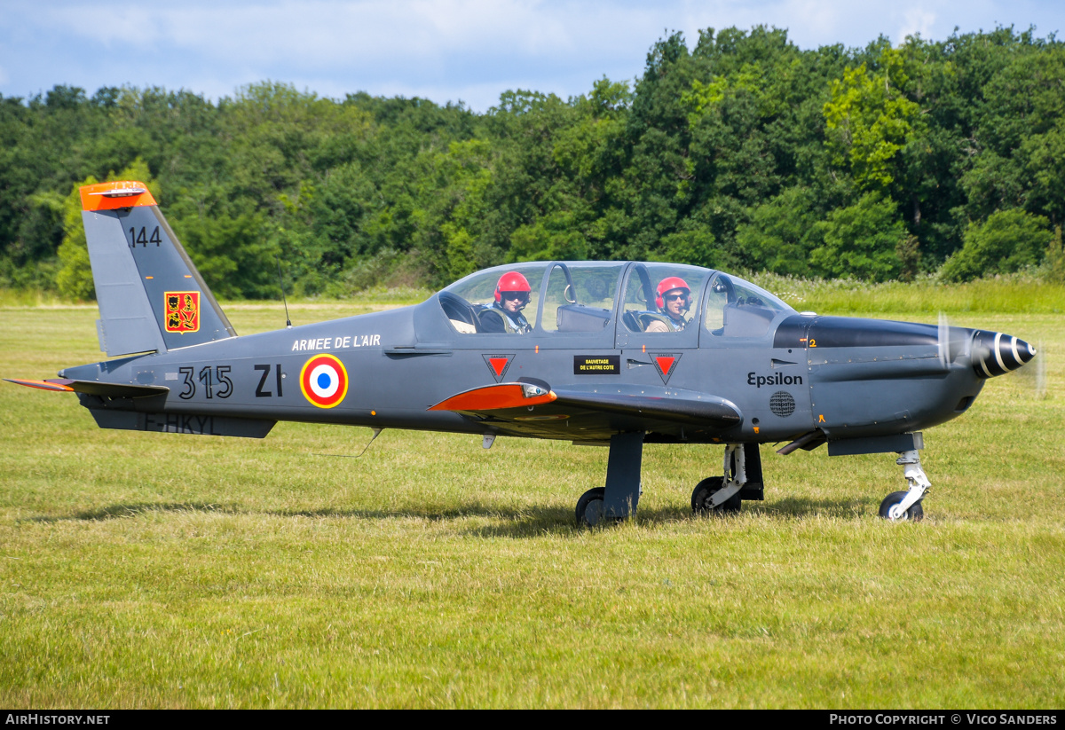 Aircraft Photo of F-HKYL / 144 | Socata TB-30 Epsilon | France - Air Force | AirHistory.net #816172