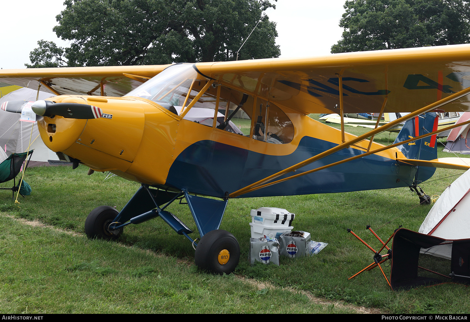 Aircraft Photo of N4846M / NC4846M | Piper PA-11 Cub Special | AirHistory.net #816183