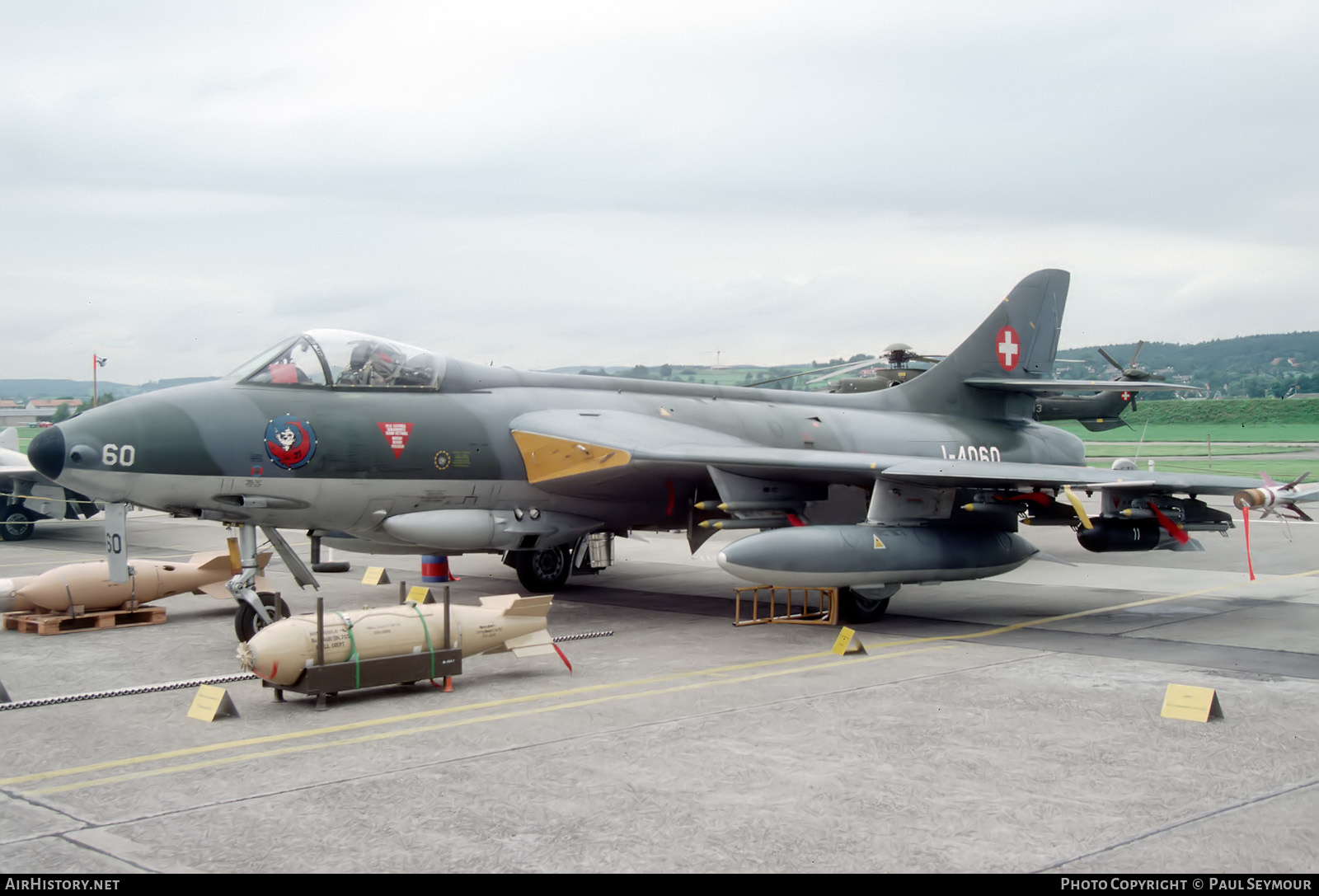 Aircraft Photo of J-4060 | Hawker Hunter F58 | Switzerland - Air Force | AirHistory.net #816199