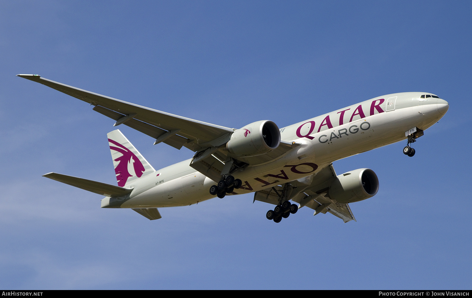 Aircraft Photo of A7-BFE | Boeing 777-FDZ | Qatar Airways Cargo | AirHistory.net #816203