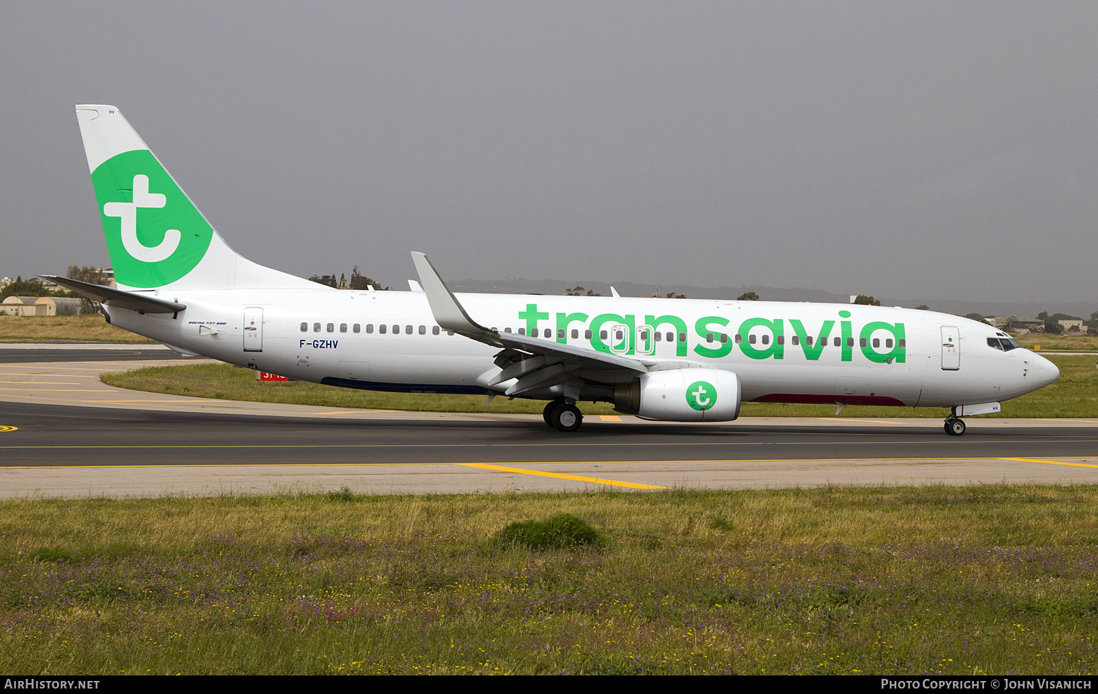Aircraft Photo of F-GZHV | Boeing 737-85H | Transavia | AirHistory.net #816204