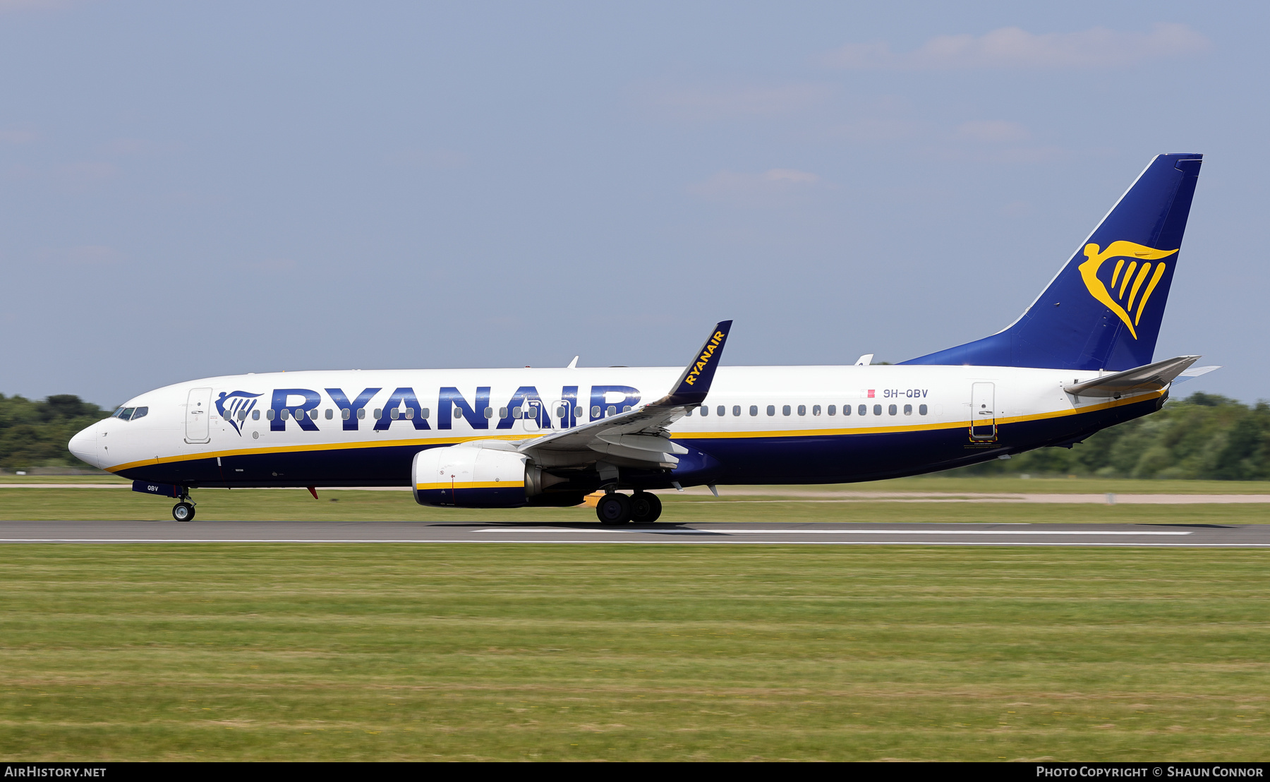 Aircraft Photo of 9H-QBV | Boeing 737-8AS | Ryanair | AirHistory.net #816207