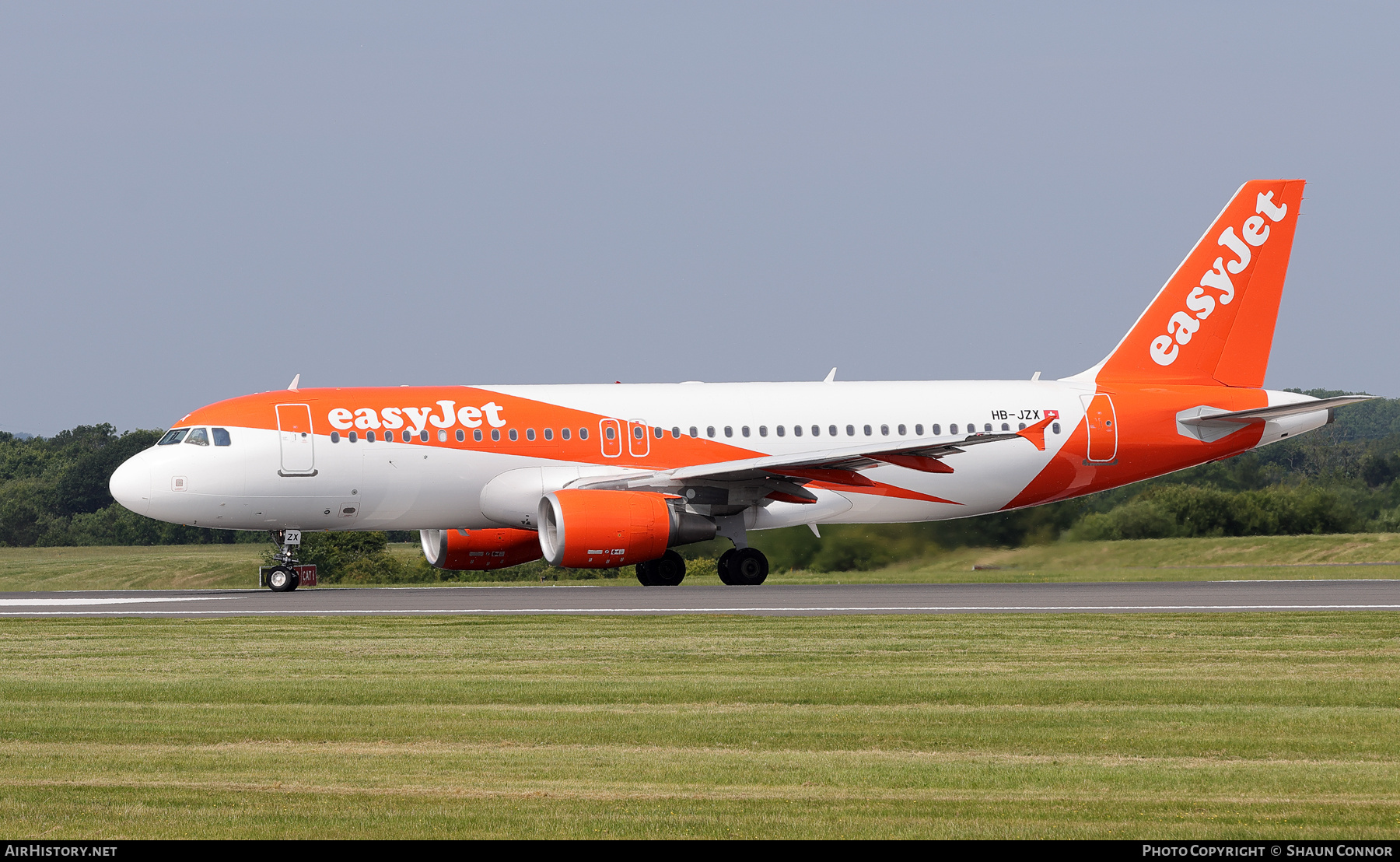 Aircraft Photo of HB-JZX | Airbus A320-214 | EasyJet | AirHistory.net #816218