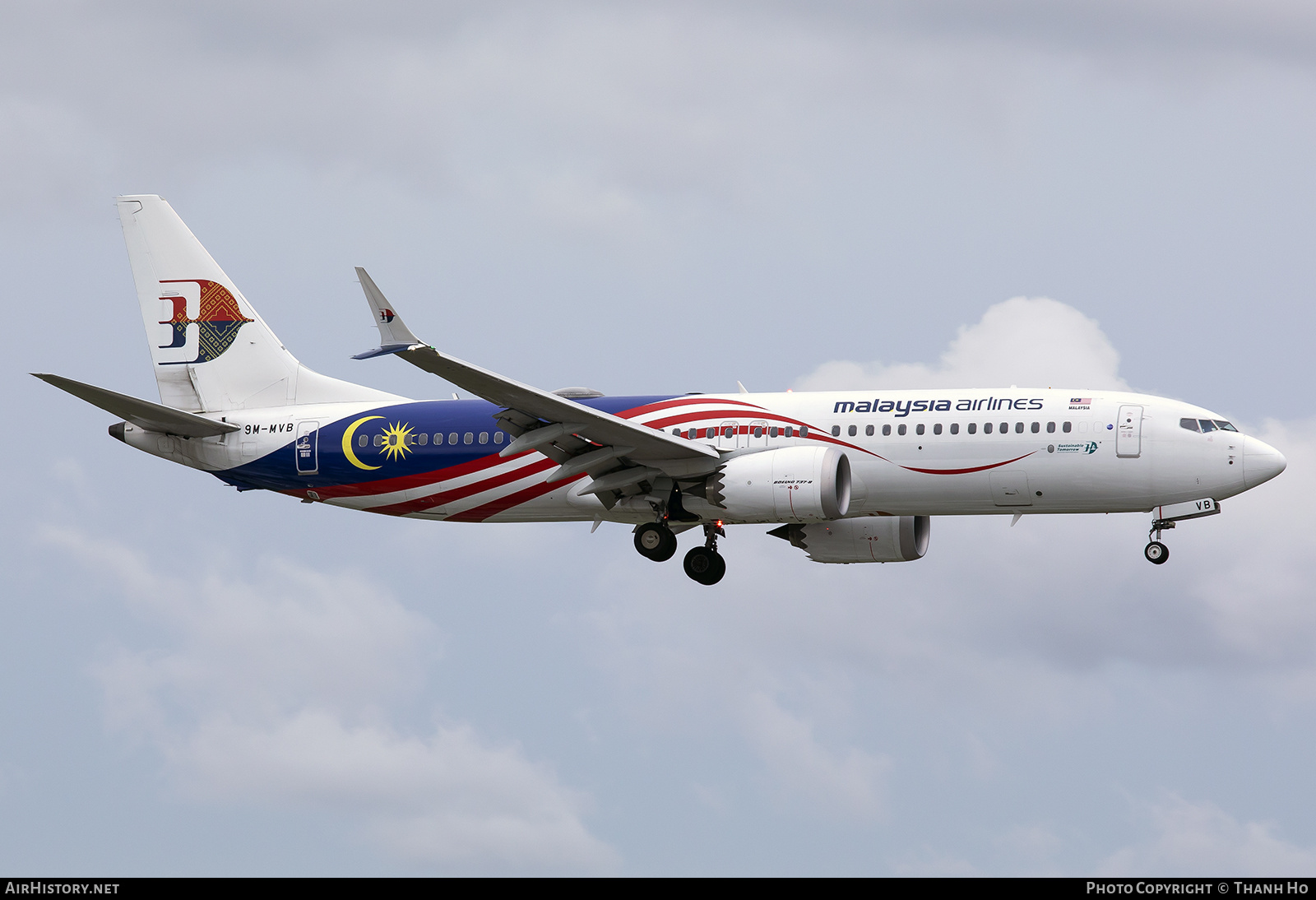 Aircraft Photo of 9M-MVB | Boeing 737-8 Max 8 | Malaysia Airlines | AirHistory.net #816221