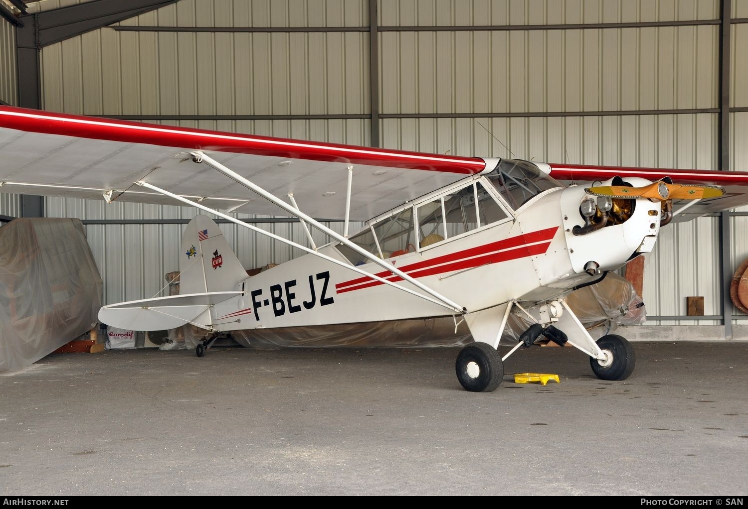 Aircraft Photo of F-BEJZ | Piper J-3C-65 Cub | AirHistory.net #816228