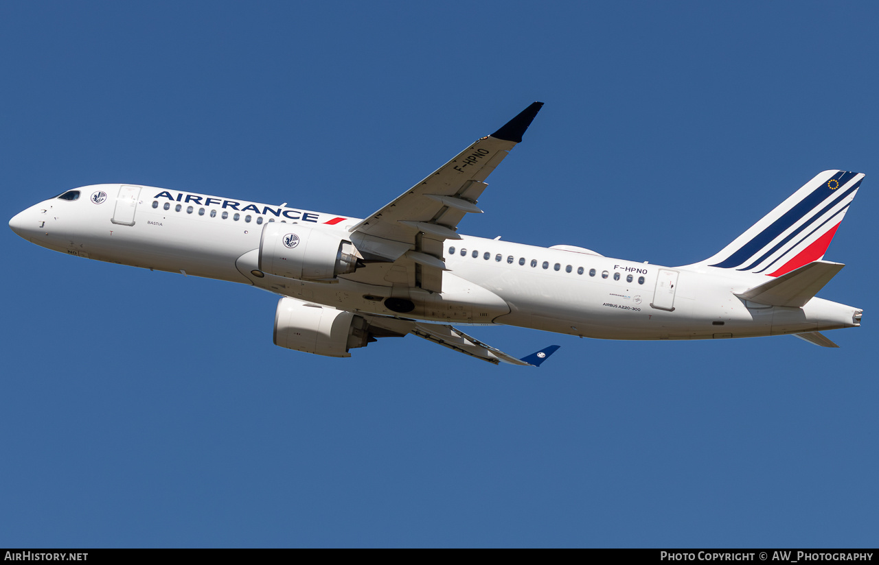 Aircraft Photo of F-HPNO | Airbus A220-300 (BD-500-1A11) | Air France | AirHistory.net #816245