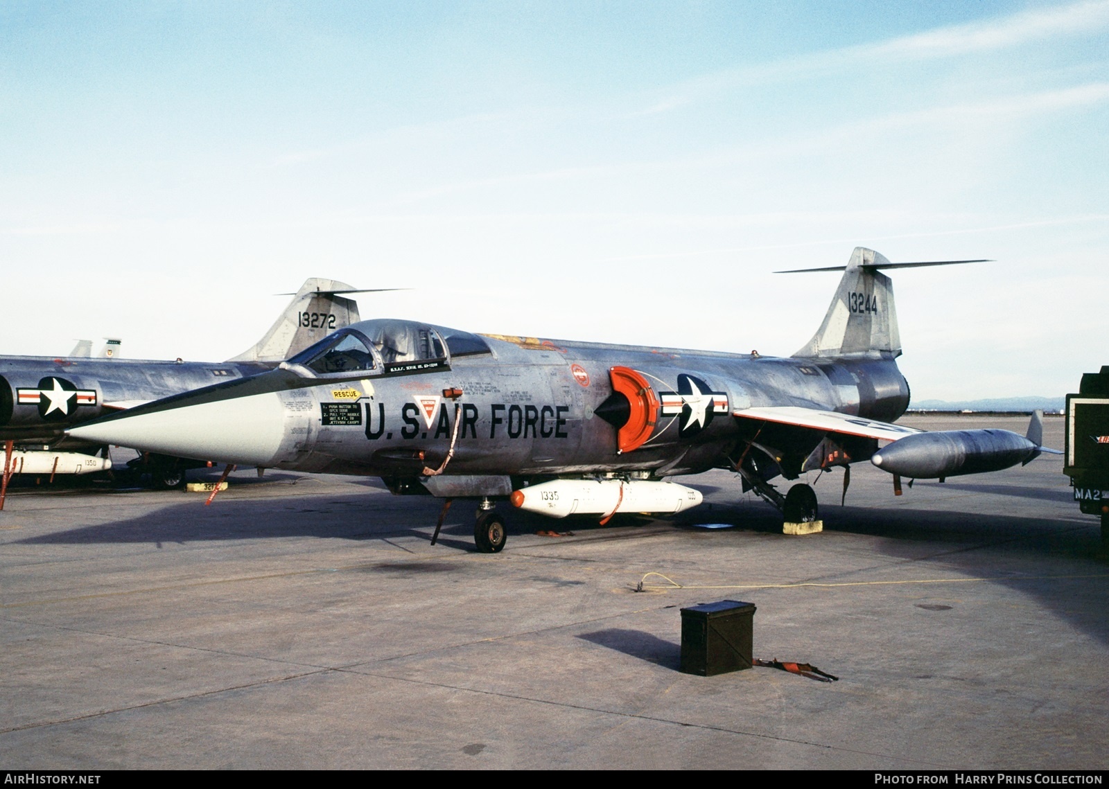 Aircraft Photo of 63-13244 / 13244 | Lockheed F-104G Starfighter | USA - Air Force | AirHistory.net #816265