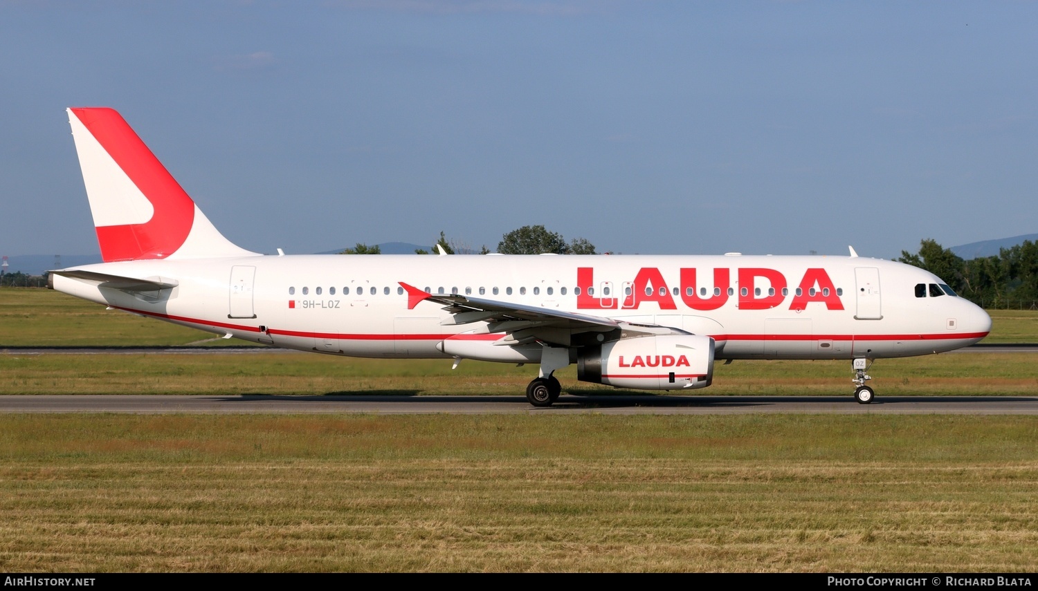 Aircraft Photo of 9H-LOZ | Airbus A320-232 | Lauda | AirHistory.net #816282