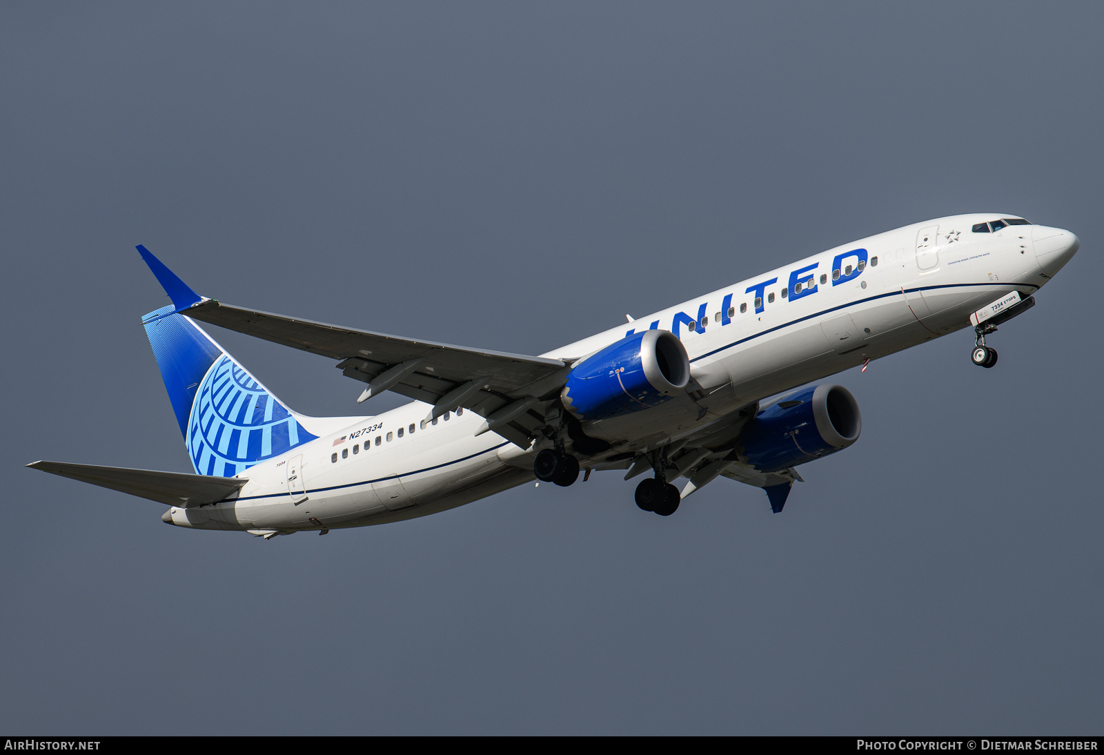 Aircraft Photo of N27334 | Boeing 737-8 Max 8 | United Airlines | AirHistory.net #816294
