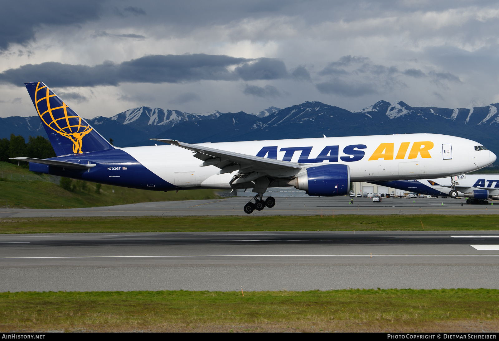 Aircraft Photo of N703GT | Boeing 777-F16 | Atlas Air | AirHistory.net #816297
