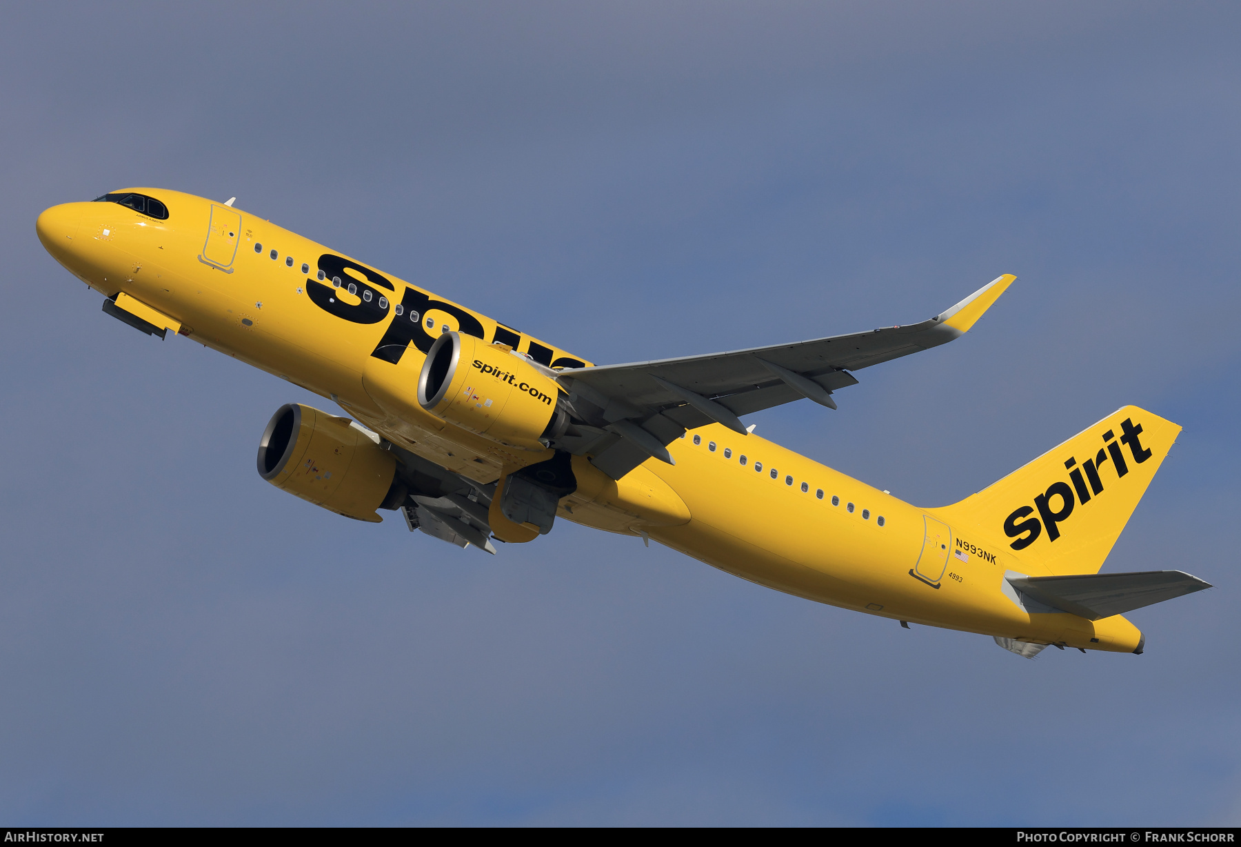 Aircraft Photo of N993NK | Airbus A320-271N | Spirit Airlines | AirHistory.net #816299