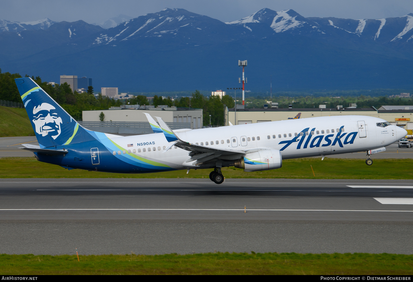 Aircraft Photo of N590AS | Boeing 737-890 | Alaska Airlines | AirHistory.net #816314