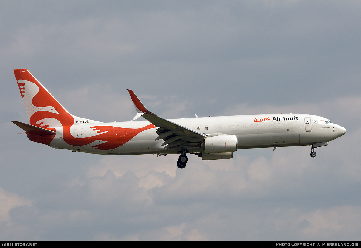 Aircraft Photo of C-FTUZ | Boeing 737-8LD | Air Inuit | AirHistory.net #816315