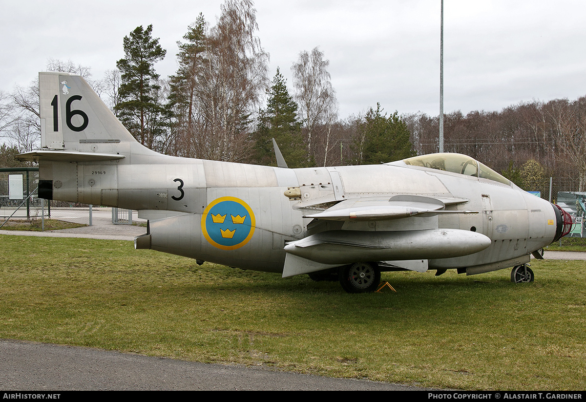 Aircraft Photo of 29969 | Saab S29C Tunnan | Sweden - Air Force | AirHistory.net #816327