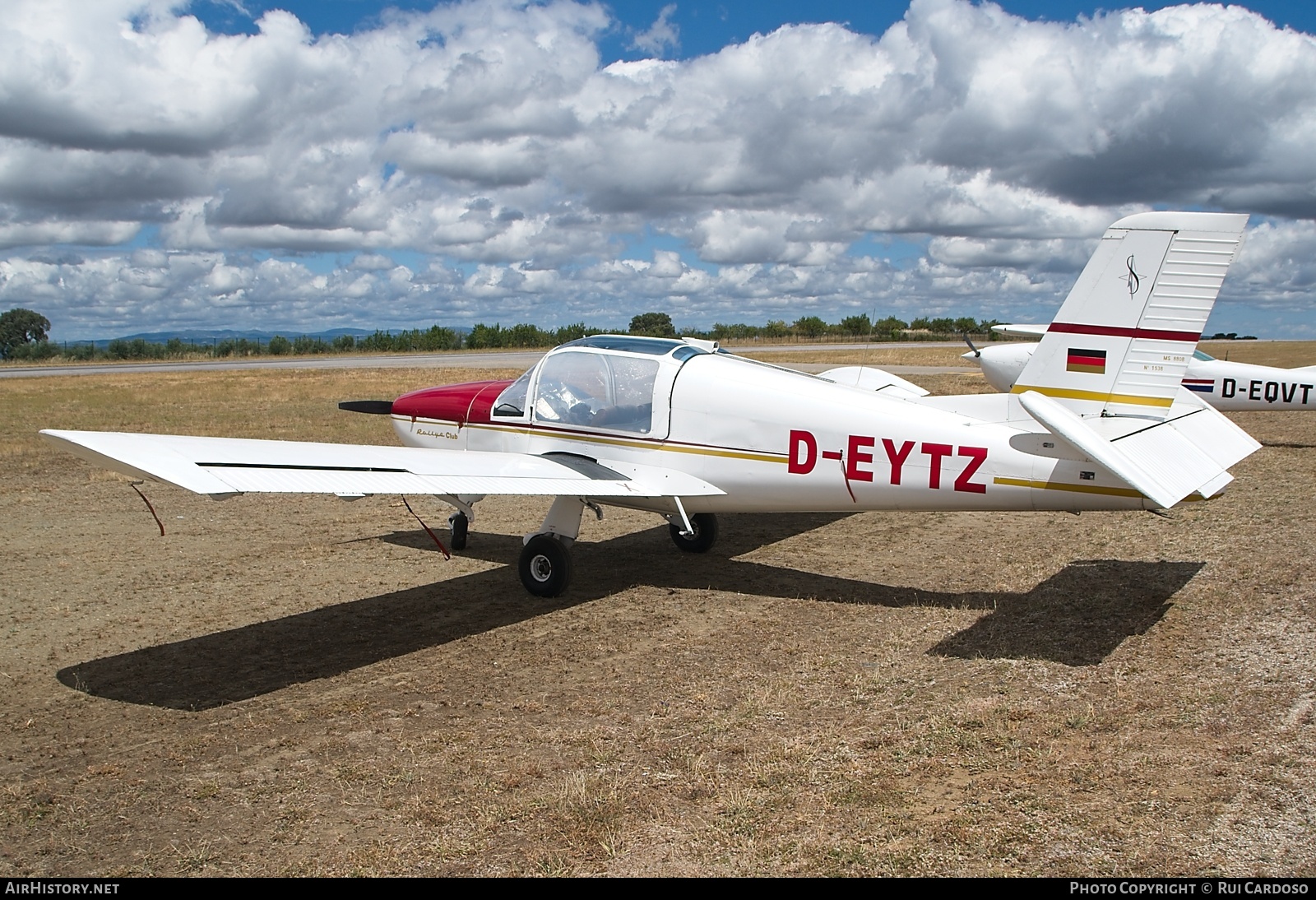 Aircraft Photo of D-EYTZ | Socata MS-880B Rallye Club | AirHistory.net #816331