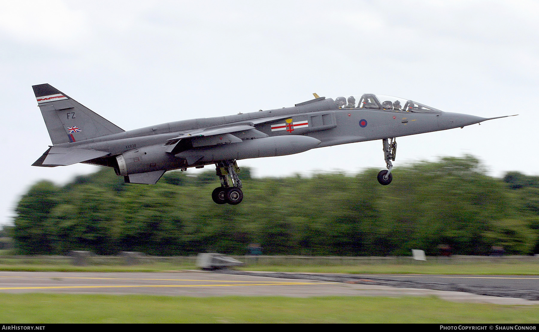 Aircraft Photo of XX838 | Sepecat Jaguar T4 | UK - Air Force | AirHistory.net #816342