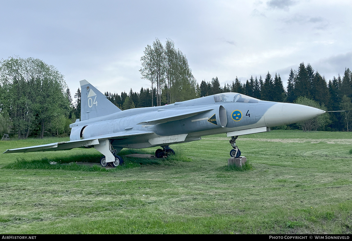 Aircraft Photo of 37448 | Saab JA37D Viggen | Sweden - Air Force | AirHistory.net #816345
