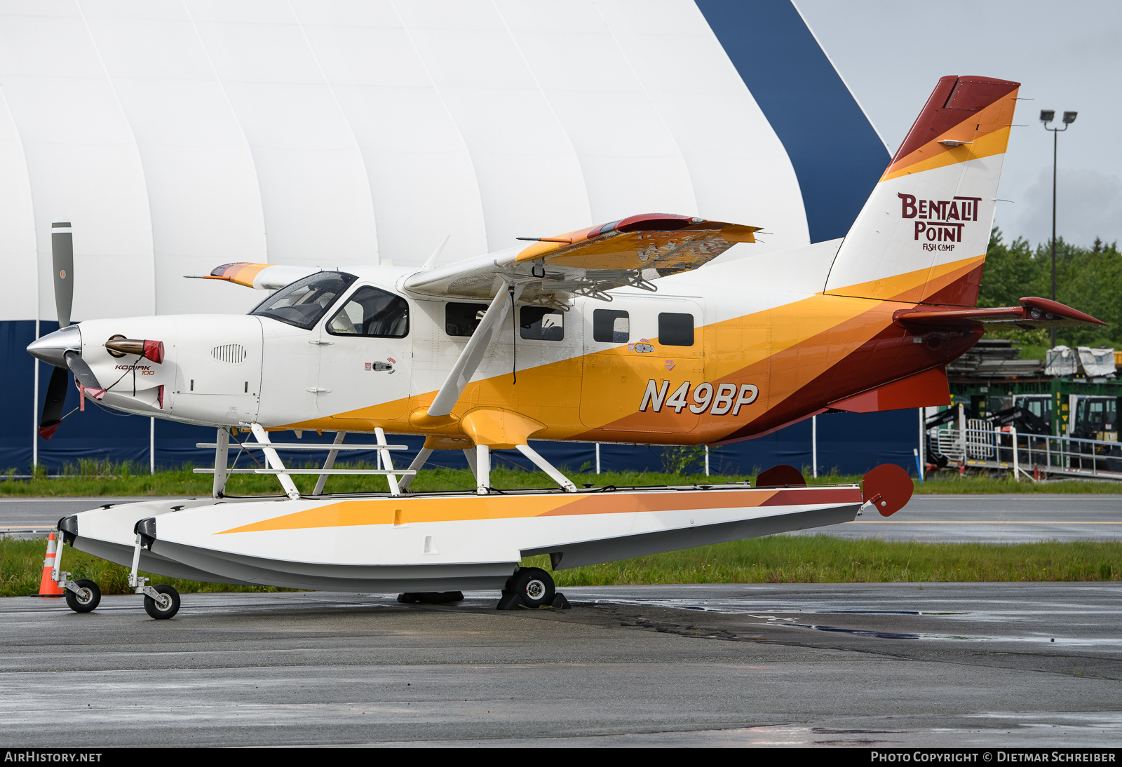 Aircraft Photo of N49BP | Quest Kodiak 100 | Bentalit Point Fish Camp | AirHistory.net #816351