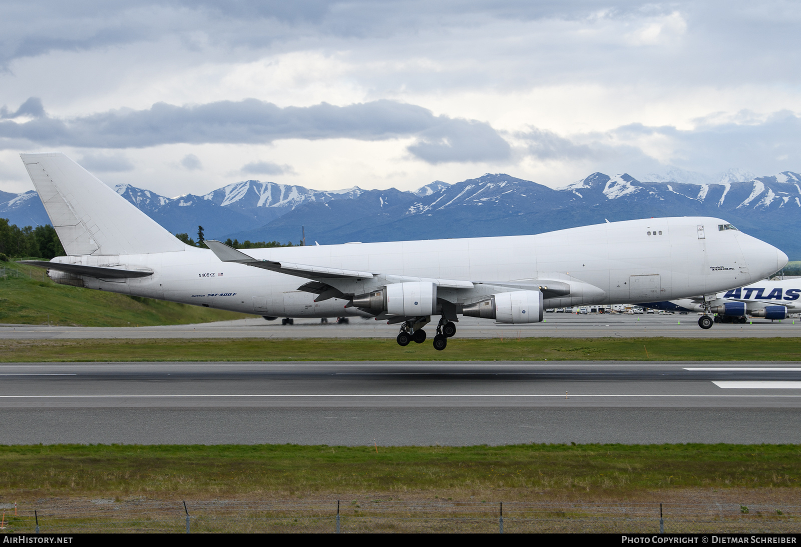 Aircraft Photo of N405KZ | Boeing 747-4KZF/SCD | Atlas Air | AirHistory.net #816354