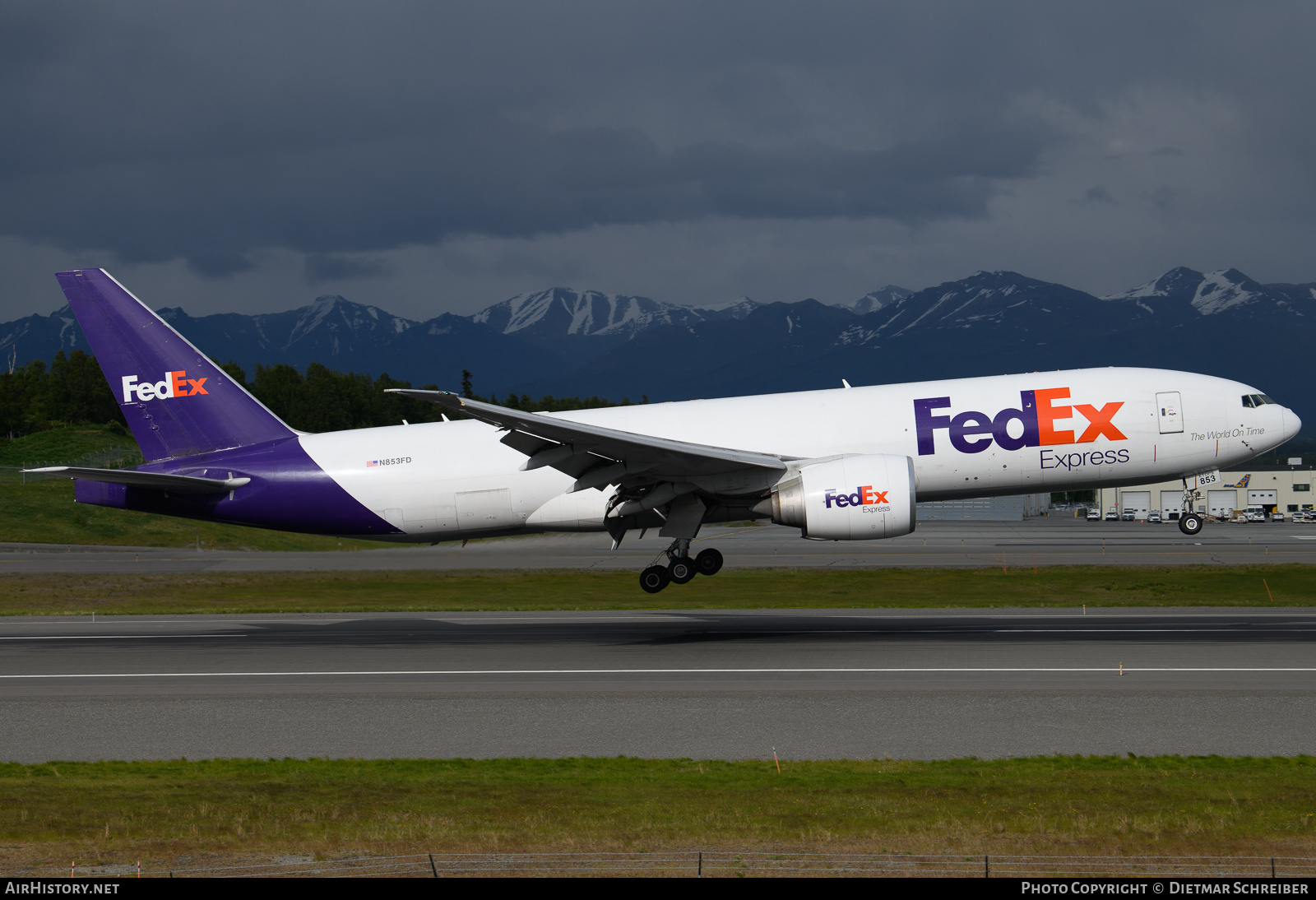 Aircraft Photo of N853FD | Boeing 777-FS2 | FedEx Express - Federal Express | AirHistory.net #816356