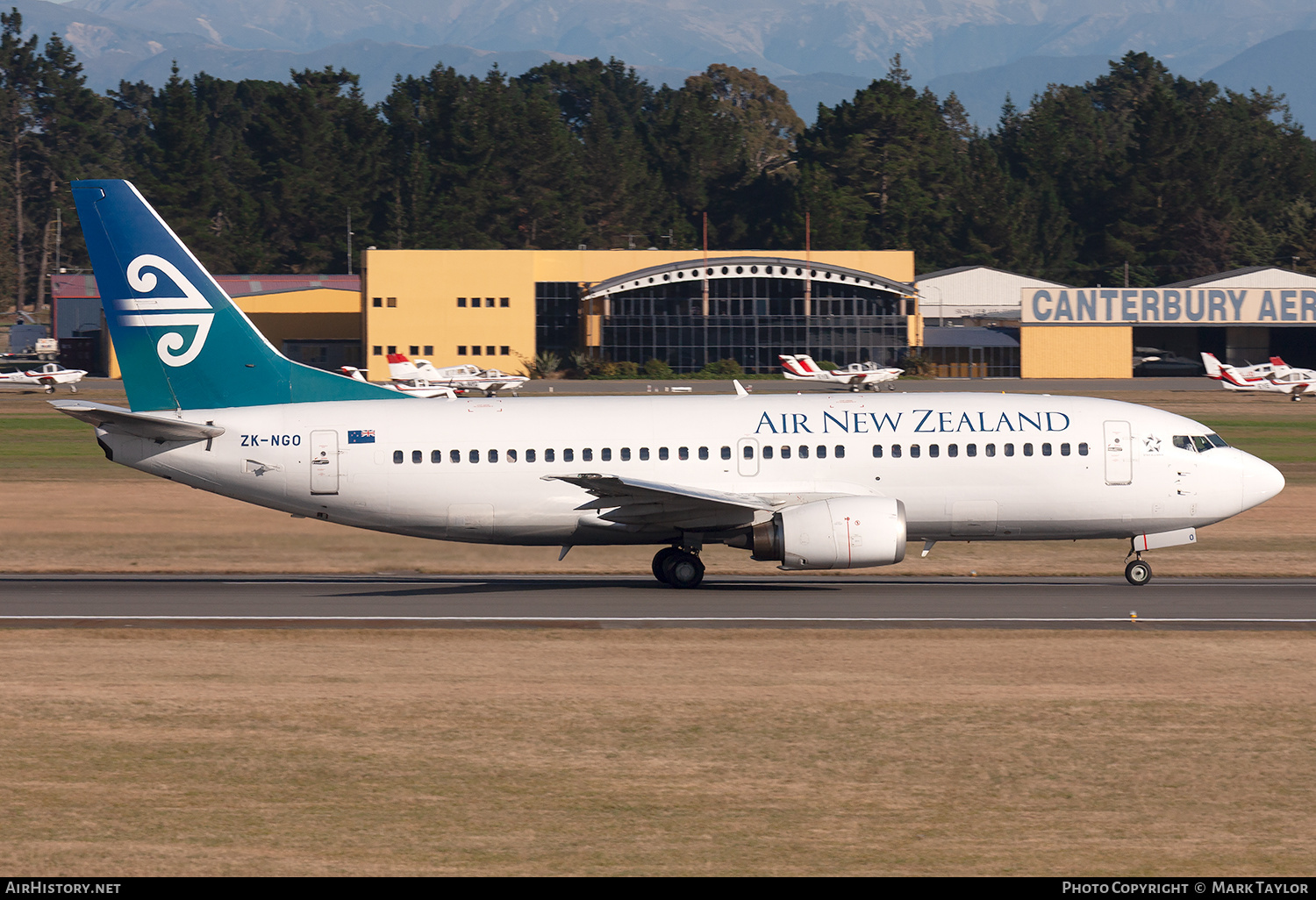 Aircraft Photo of ZK-NGO | Boeing 737-37Q | Air New Zealand | AirHistory.net #816372