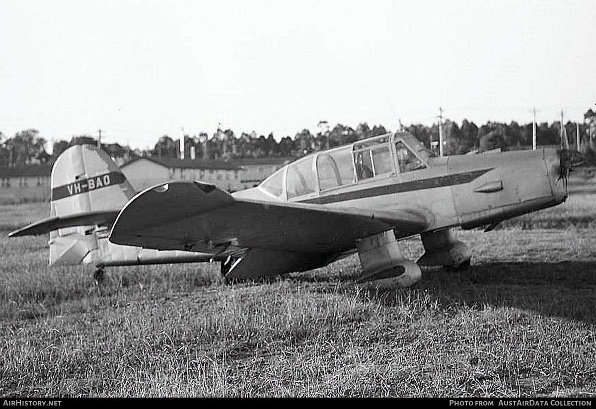 Aircraft Photo of VH-BAO | Percival P.40 Prentice 1 | AirHistory.net #816382
