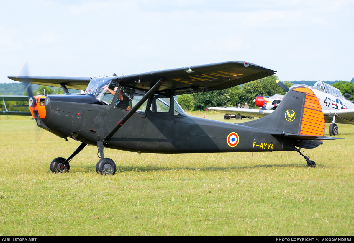 Aircraft Photo of F-AYVA / 24522 | Cessna O-1E Bird Dog | France - Army | AirHistory.net #816402