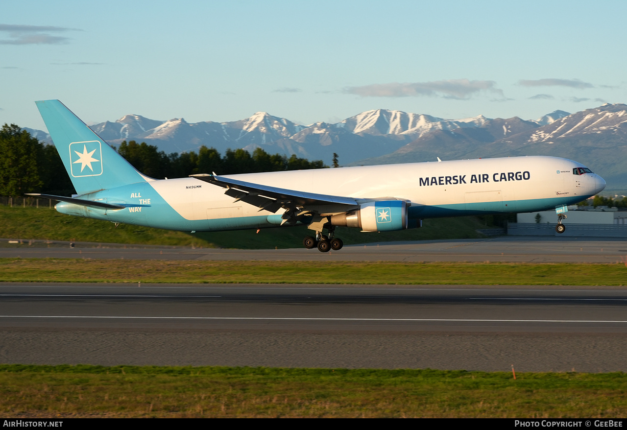 Aircraft Photo of N496MM | Boeing 767-300F | Maersk Air | AirHistory.net #816407