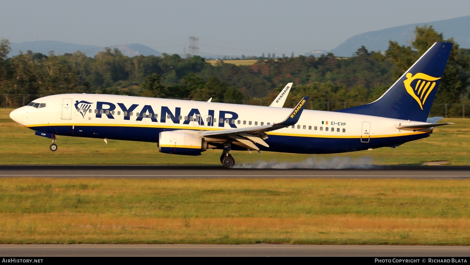 Aircraft Photo of EI-EVP | Boeing 737-8AS | Ryanair | AirHistory.net #816435