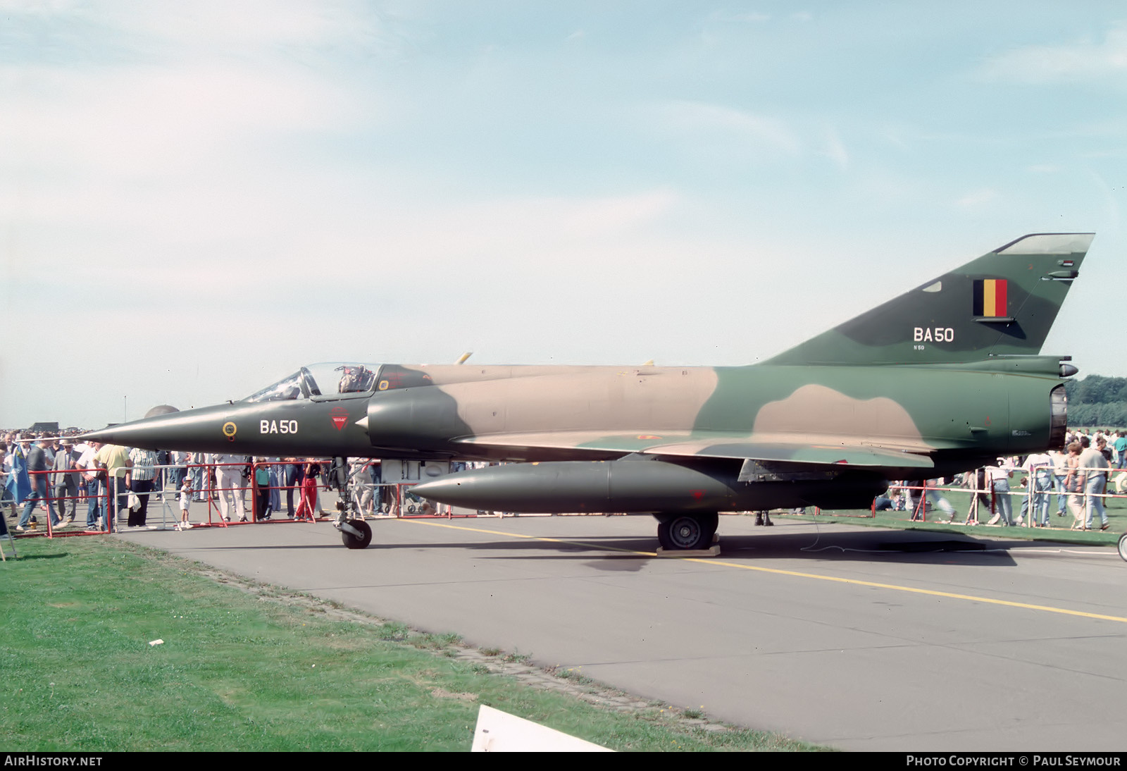 Aircraft Photo of BA50 | Dassault Mirage 5BA | Belgium - Air Force | AirHistory.net #816441