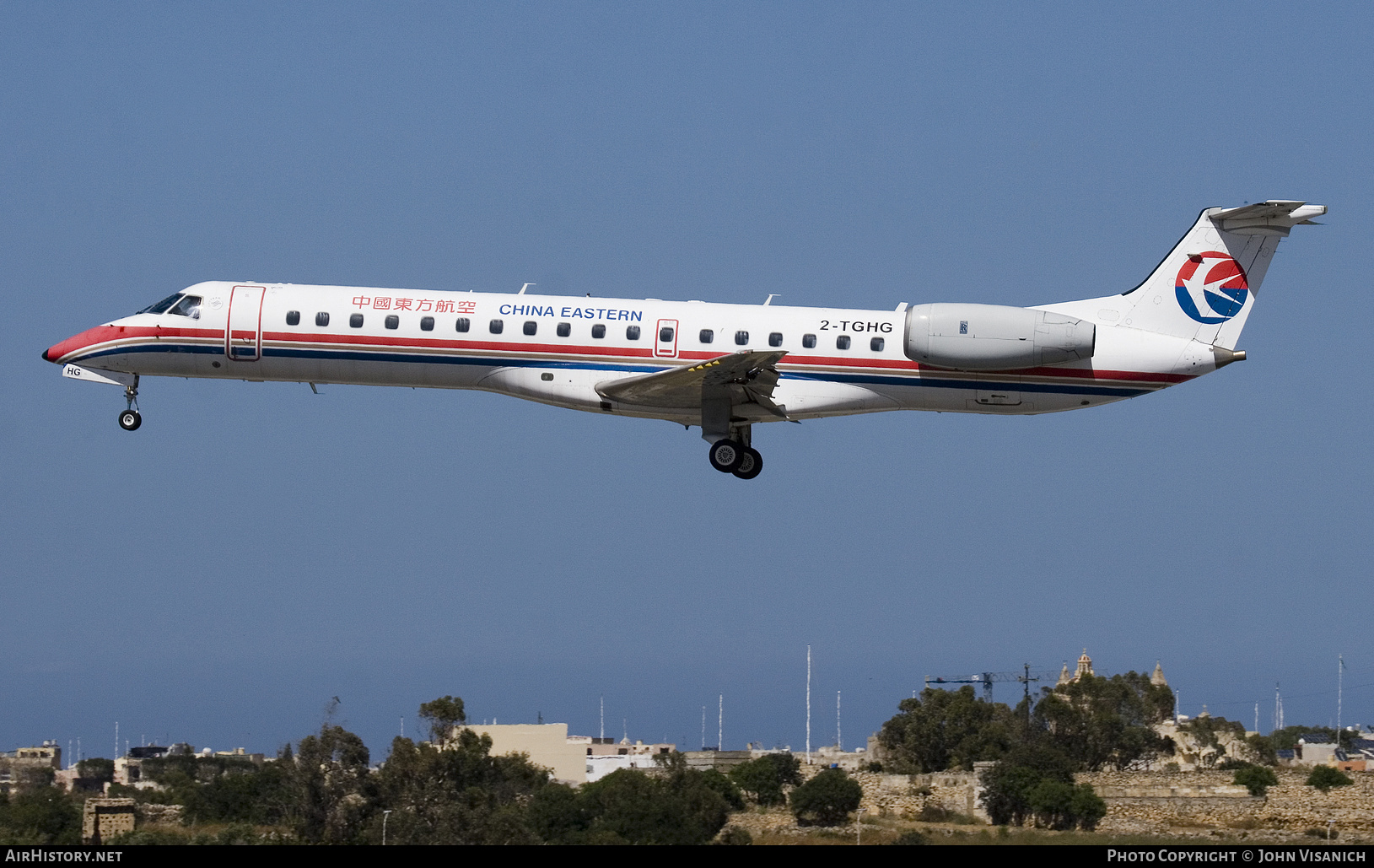 Aircraft Photo of 2-TGHG | Embraer ERJ-145LR (EMB-145LR) | China Eastern Airlines | AirHistory.net #816442