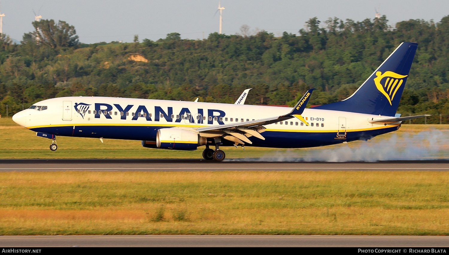 Aircraft Photo of EI-DYO | Boeing 737-8AS | Ryanair | AirHistory.net #816443