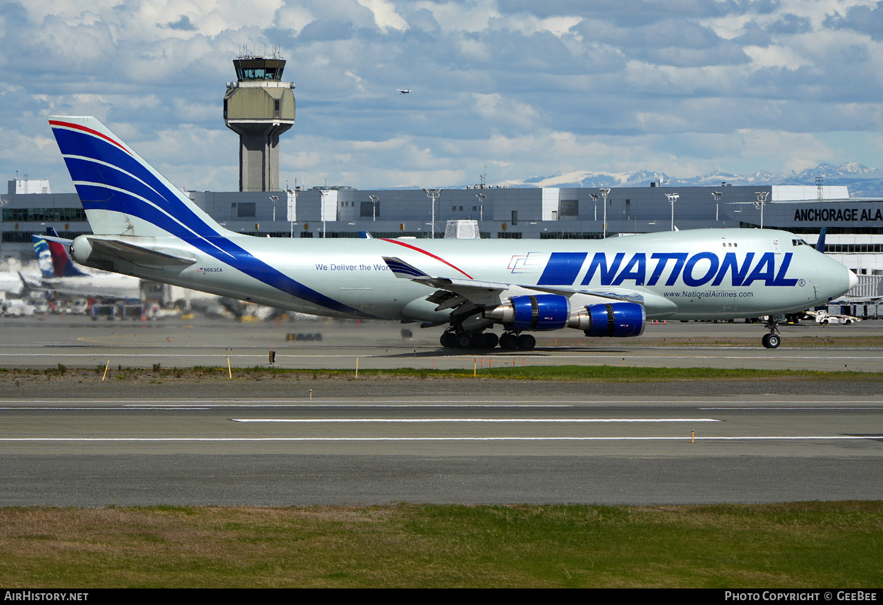 Aircraft Photo of N663CA | Boeing 747-4HAF/ER/SCD | National Airlines | AirHistory.net #816445