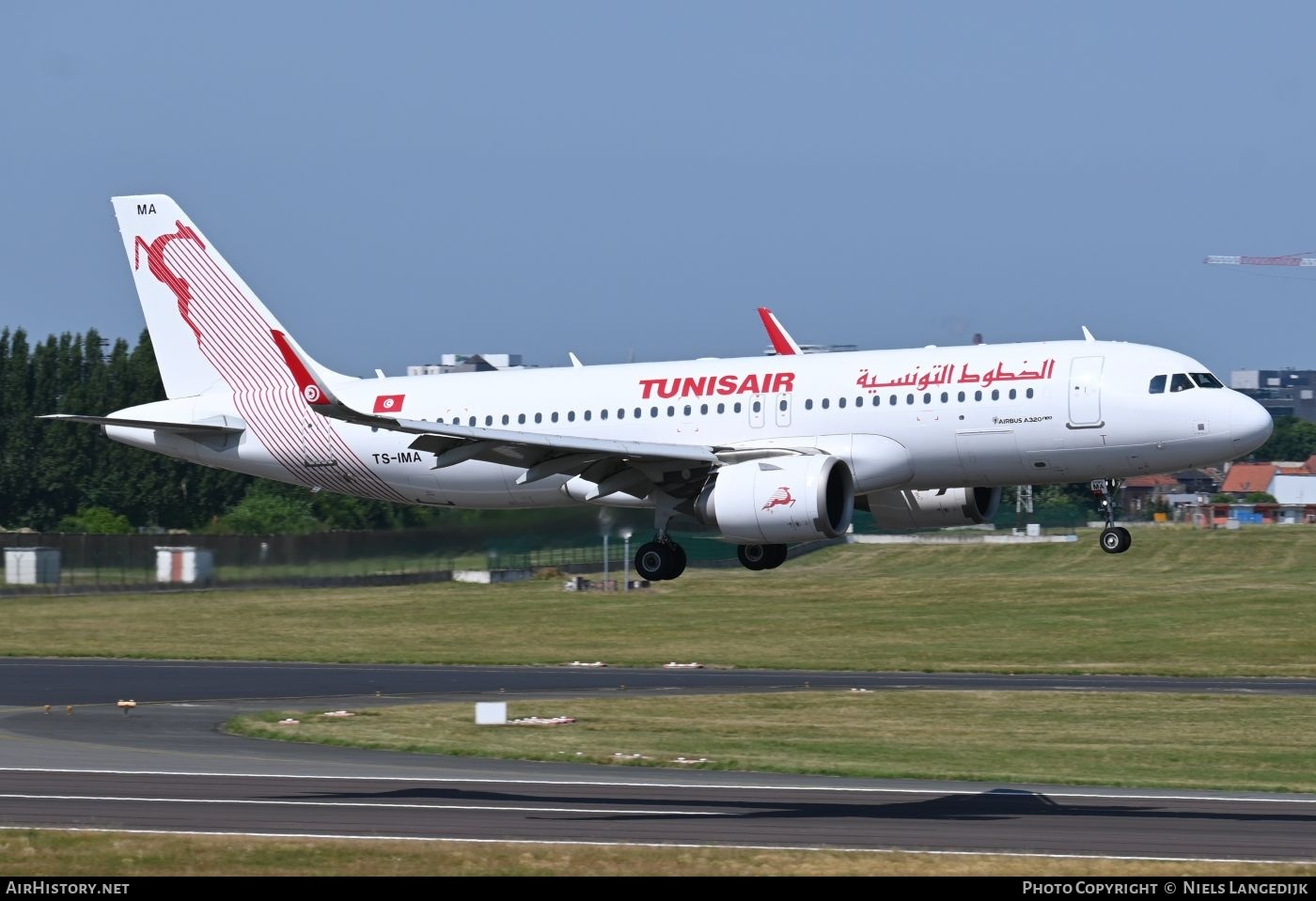 Aircraft Photo of TS-IMA | Airbus A320-251N | Tunisair | AirHistory.net #816447