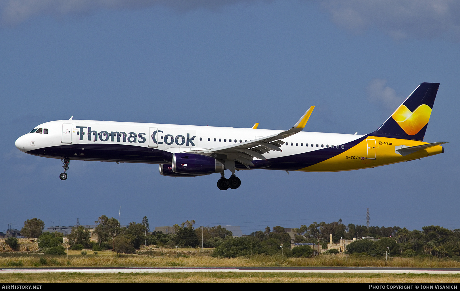Aircraft Photo of G-TCVC | Airbus A321-231 | Thomas Cook Airlines | AirHistory.net #816448