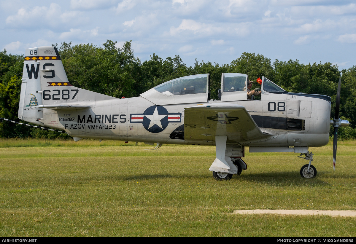 Aircraft Photo of F-AZQV / 146287 | North American T-28C Trojan | USA - Marines | AirHistory.net #816452