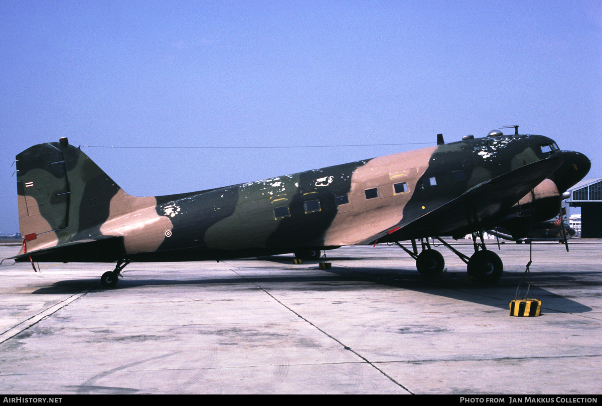 Aircraft Photo of 0-51021 / 021 | Douglas C-47B Skytrain | Thailand - Air Force | AirHistory.net #816455