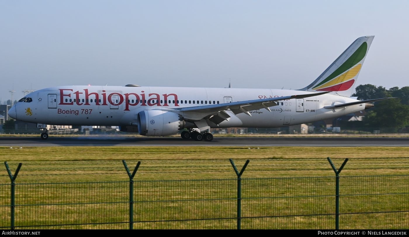 Aircraft Photo of ET-ARE | Boeing 787-8 Dreamliner | Ethiopian Airlines | AirHistory.net #816477