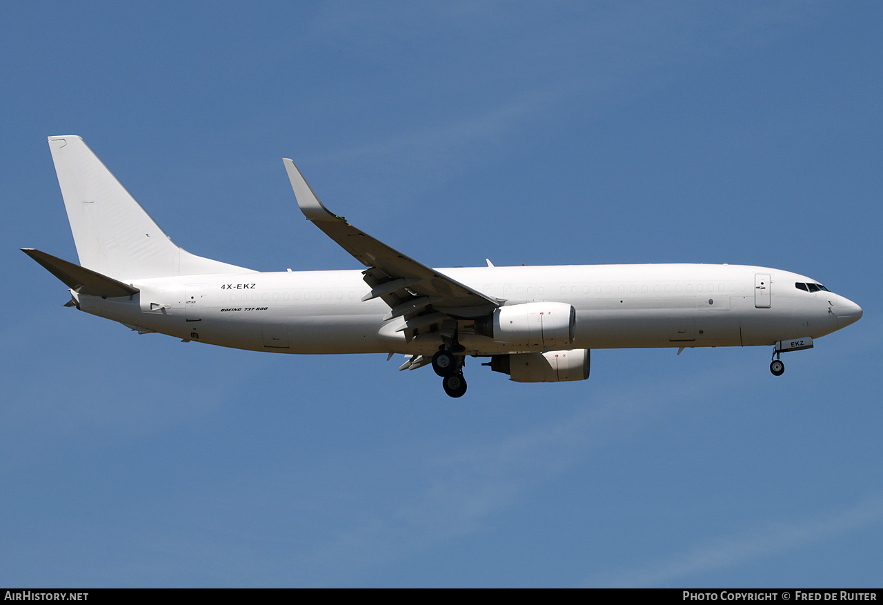 Aircraft Photo of 4X-EKZ | Boeing 737-86N(BCF) | AirHistory.net #816488