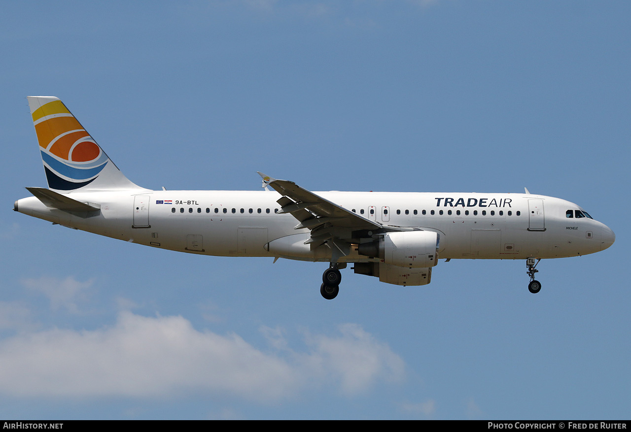 Aircraft Photo of 9A-BTL | Airbus A320-214 | Trade Air | AirHistory.net #816494