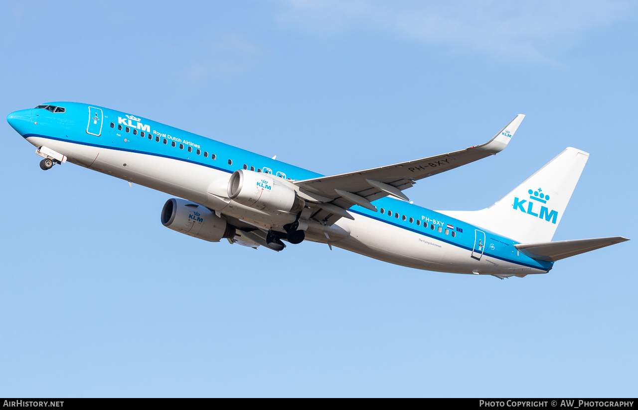Aircraft Photo of PH-BXY | Boeing 737-8K2 | KLM - Royal Dutch Airlines | AirHistory.net #816499