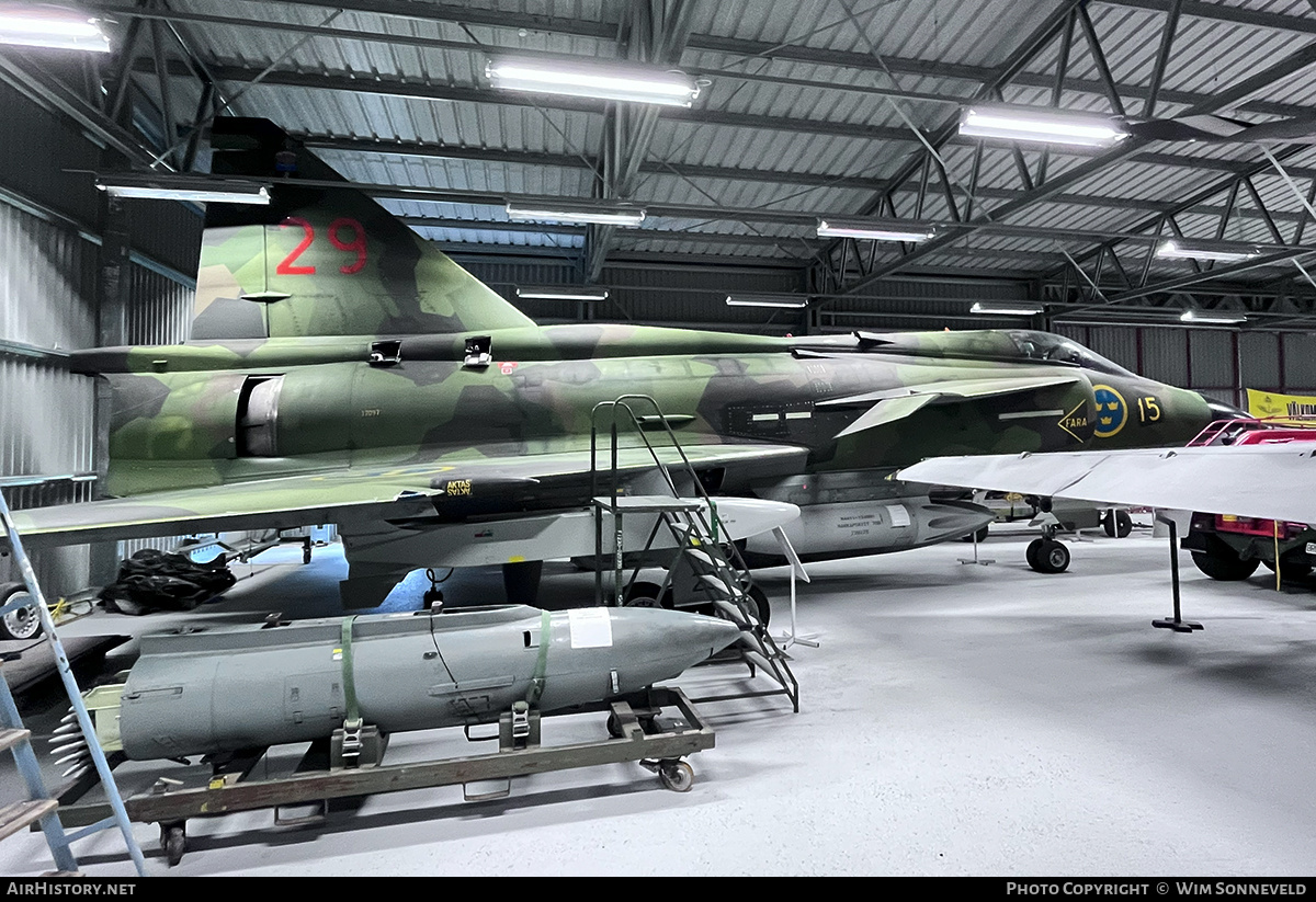 Aircraft Photo of 37097 | Saab AJS 37 Viggen | Sweden - Air Force | AirHistory.net #816504