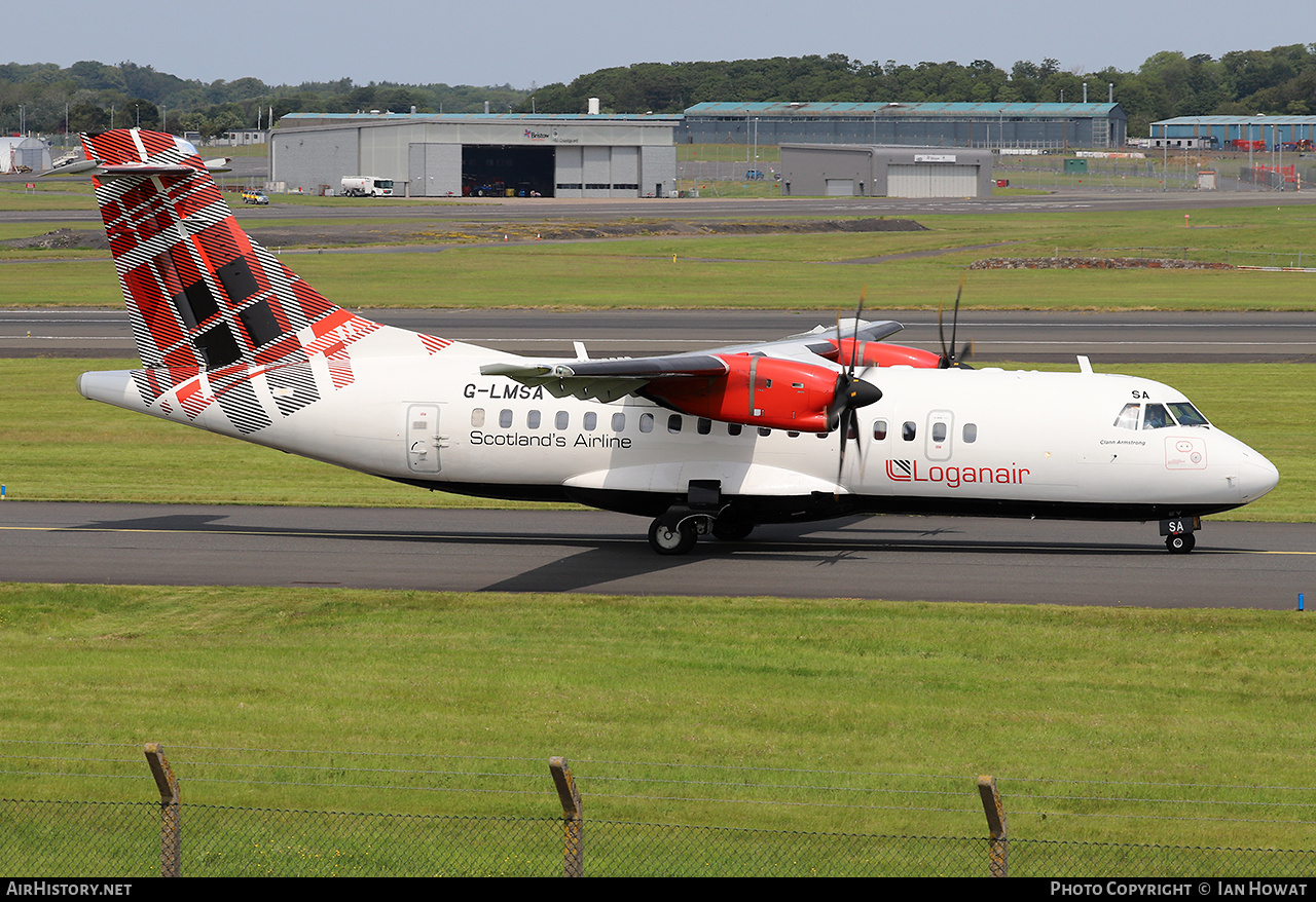 Aircraft Photo of G-LMSA | ATR ATR-42-600 | Loganair | AirHistory.net #816526