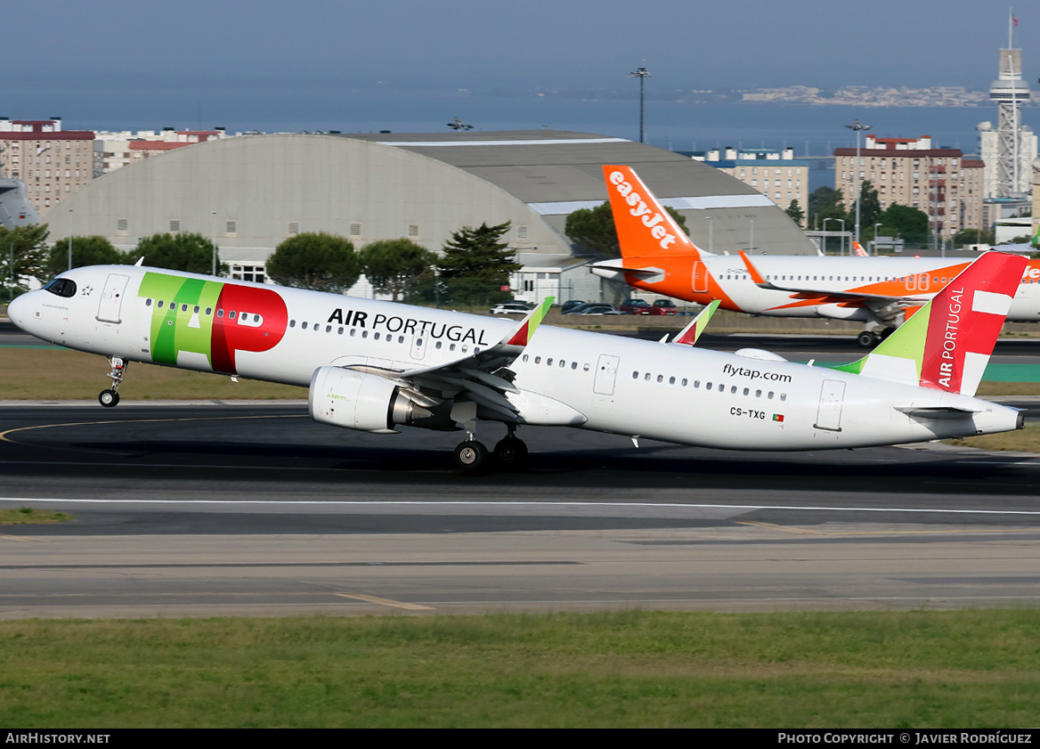 Aircraft Photo of CS-TXG | Airbus A321-251NXLR | TAP Air Portugal | AirHistory.net #816539