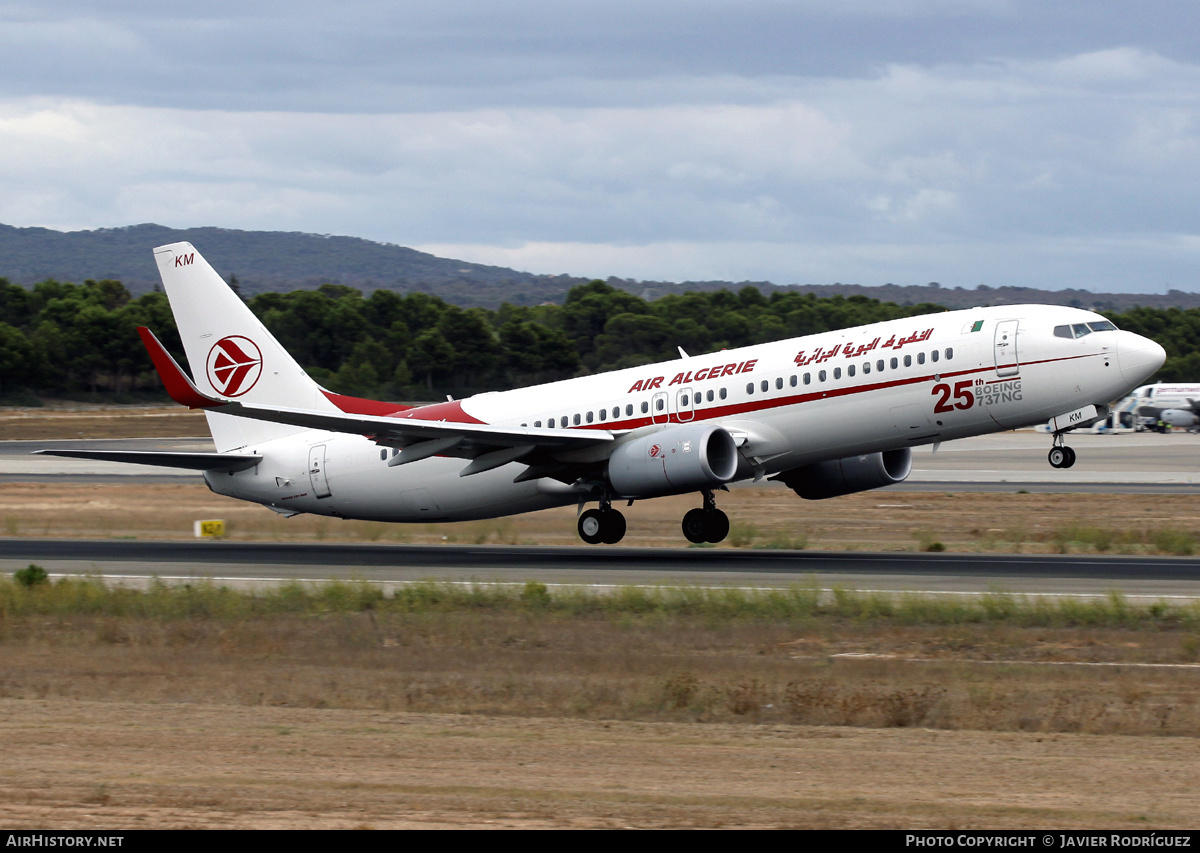 Aircraft Photo of 7T-VKM | Boeing 737-8D6 | Air Algérie | AirHistory.net #816543