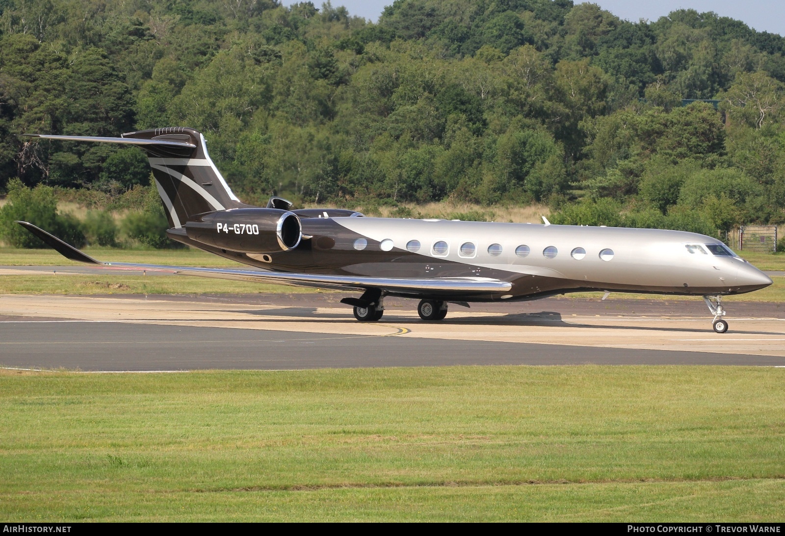 Aircraft Photo of P4-G7OO | Gulfstream Aerospace G700 | AirHistory.net #816550