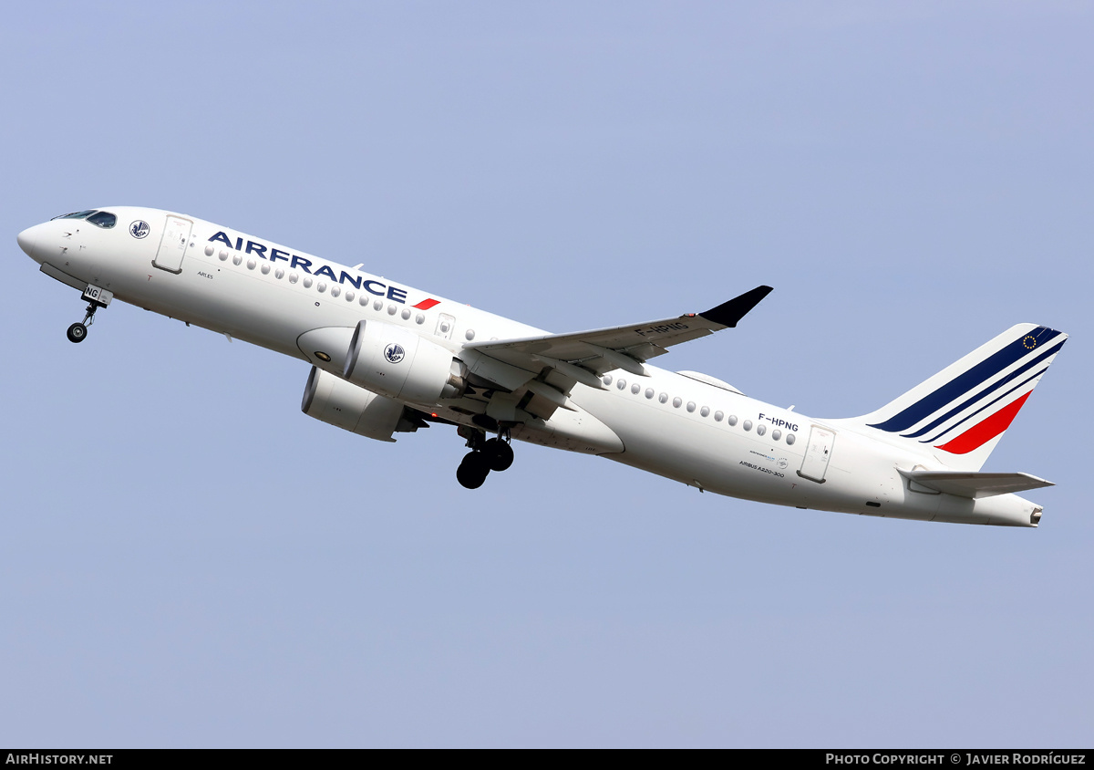 Aircraft Photo of F-HPNG | Airbus A220-371 (BD-500-1A11) | Air France | AirHistory.net #816556