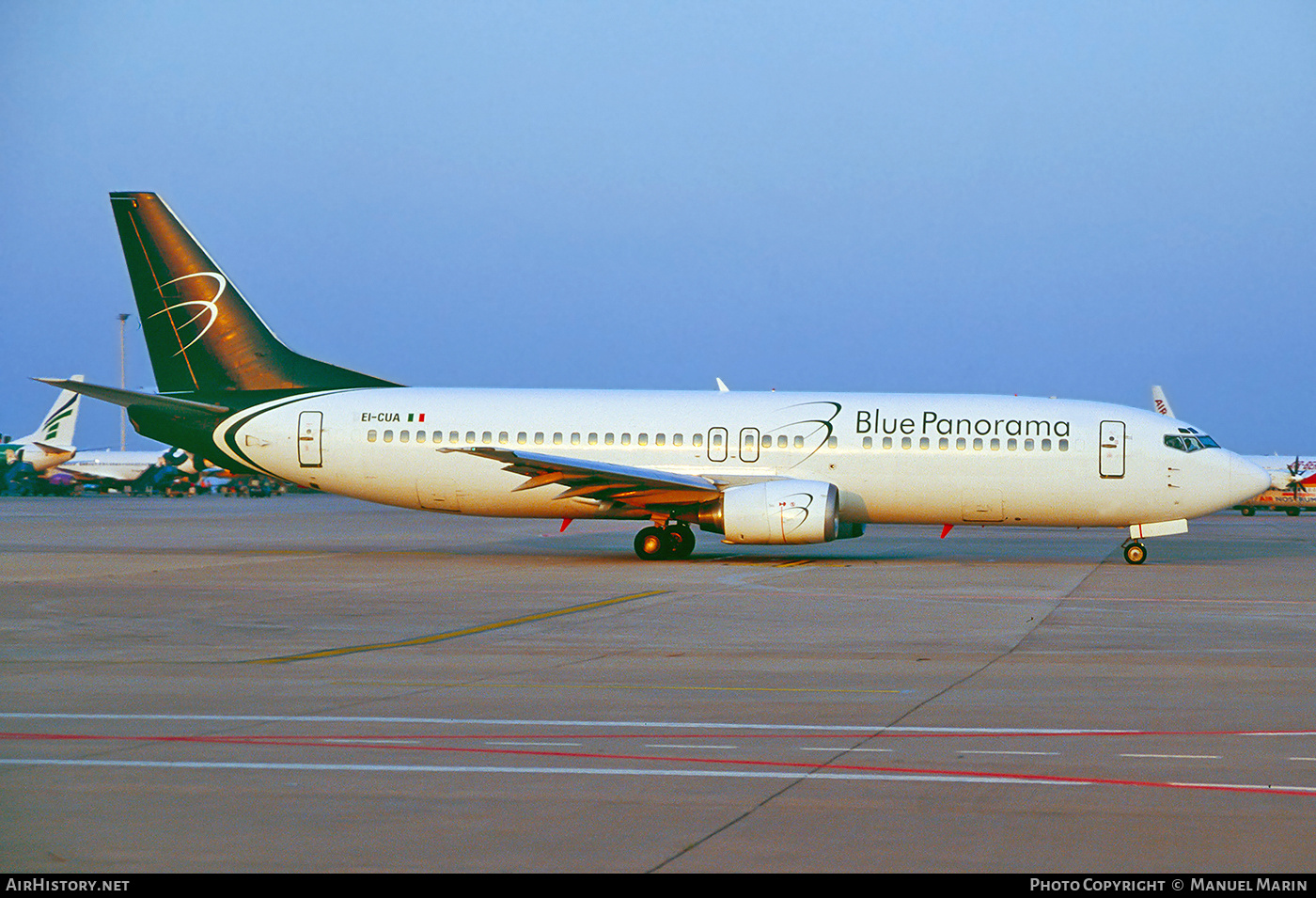 Aircraft Photo of EI-CUA | Boeing 737-4K5 | Blue Panorama Airlines | AirHistory.net #816565