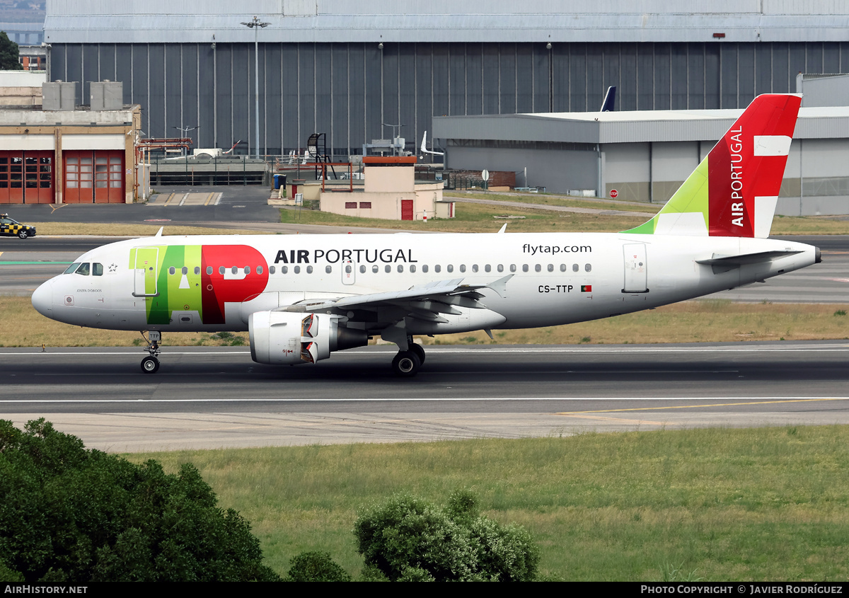 Aircraft Photo of CS-TTP | Airbus A319-111 | TAP Air Portugal | AirHistory.net #816589